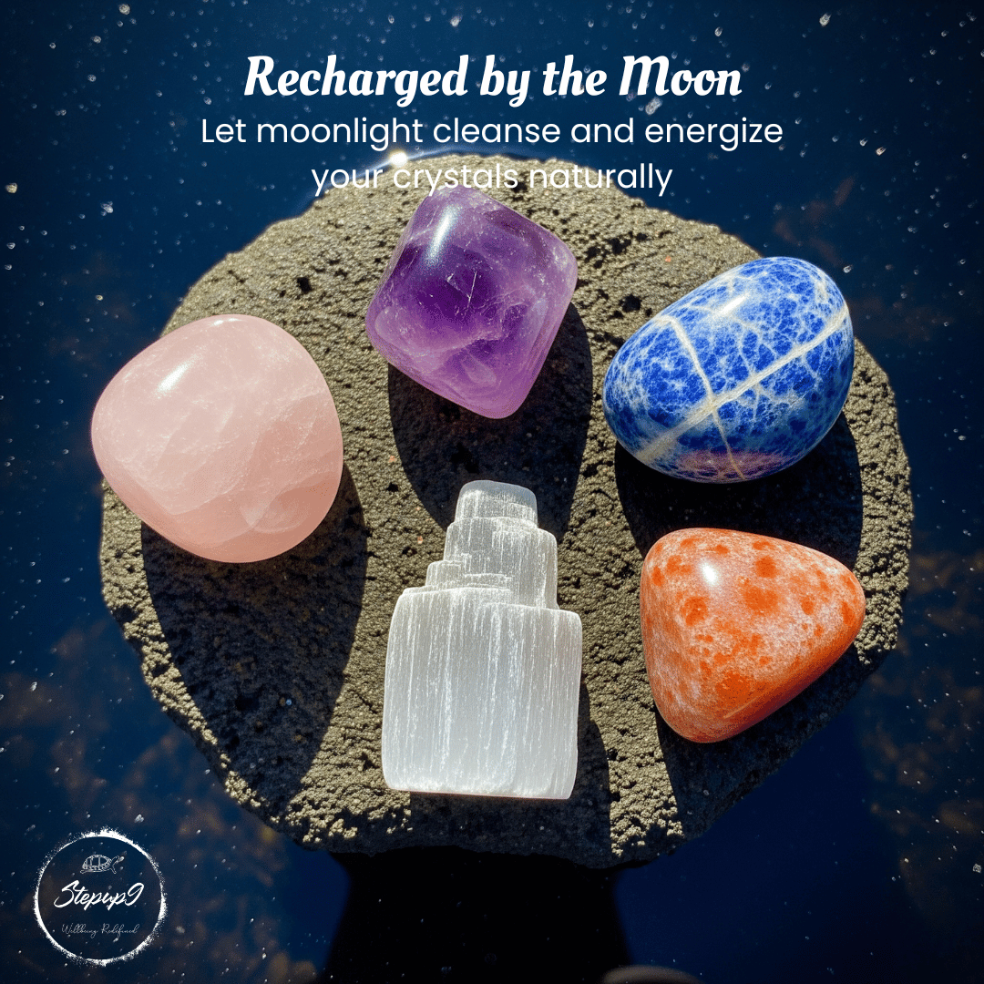 Amethyst and Rose Quartz Mix Tumble Set