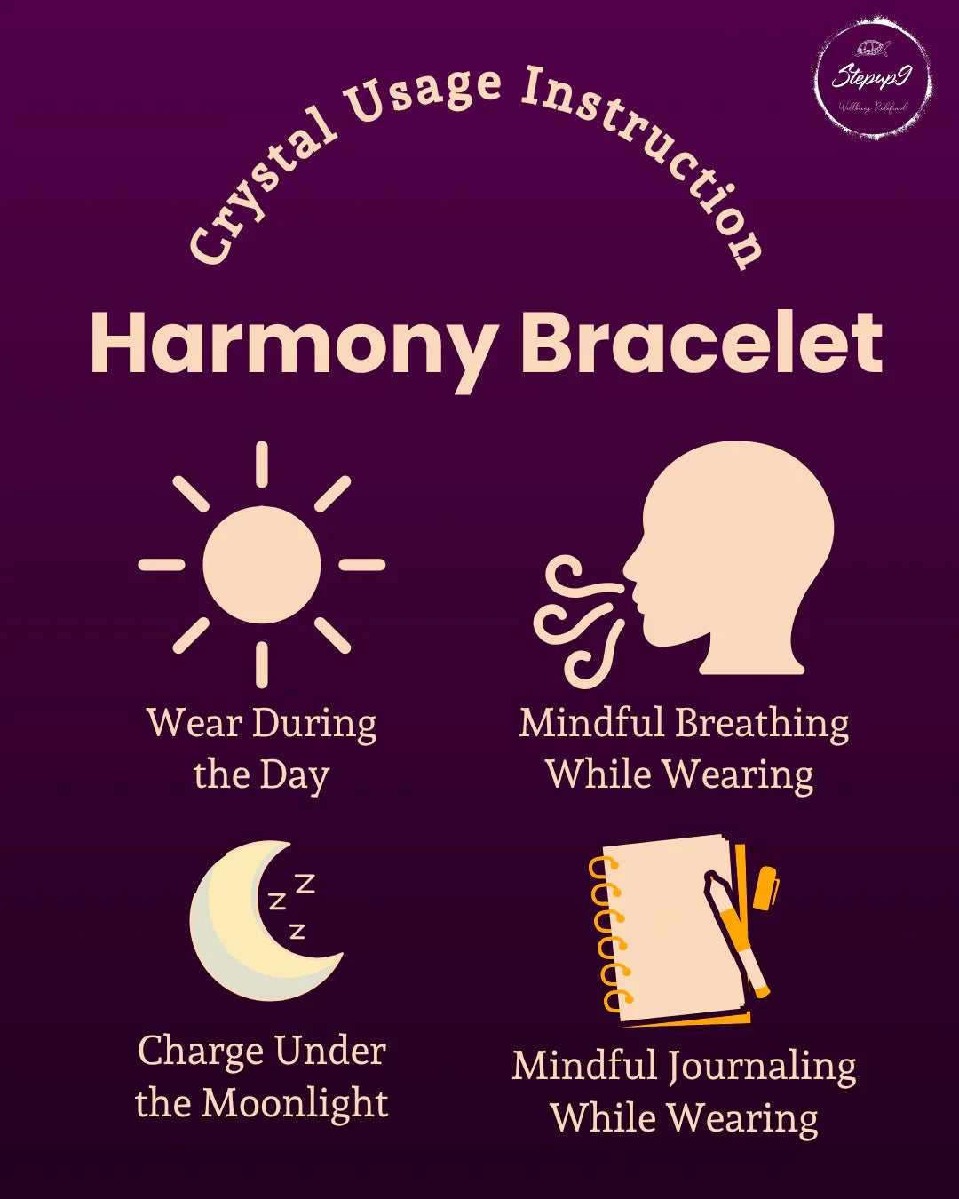 Serenity Harmony Crystal Bracelet - Stepup9