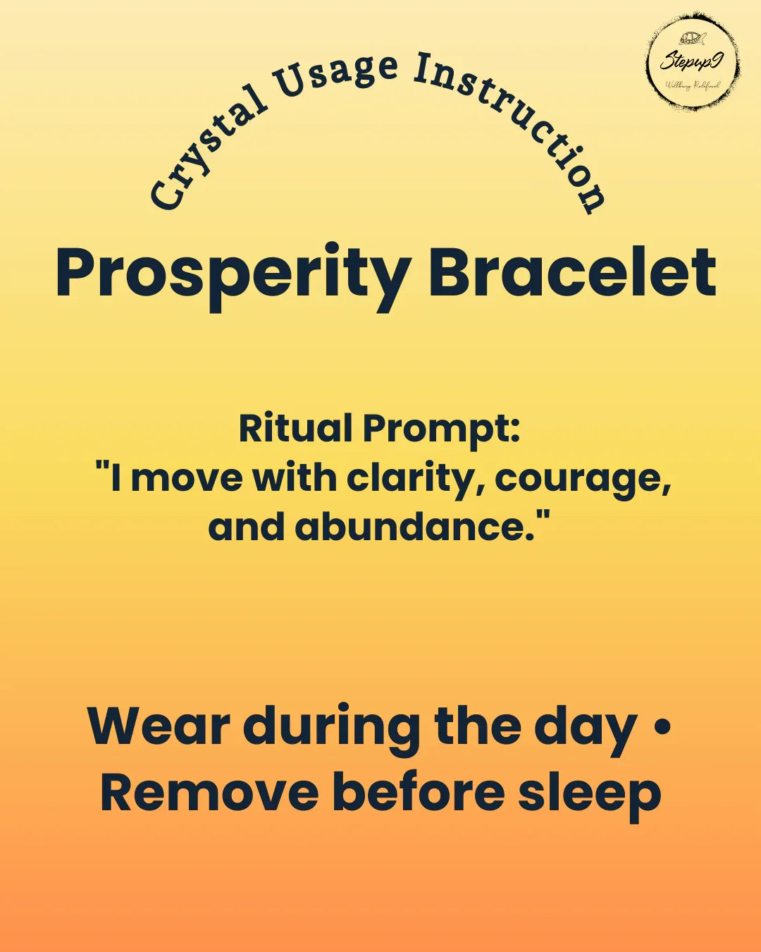 Stepup9's Prosperity Bracelet - Stepup9