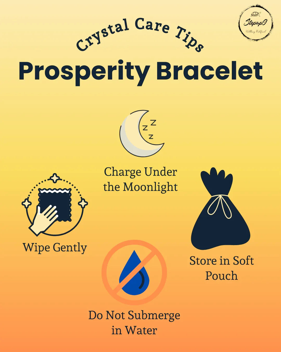 Stepup9's Prosperity Bracelet - Stepup9