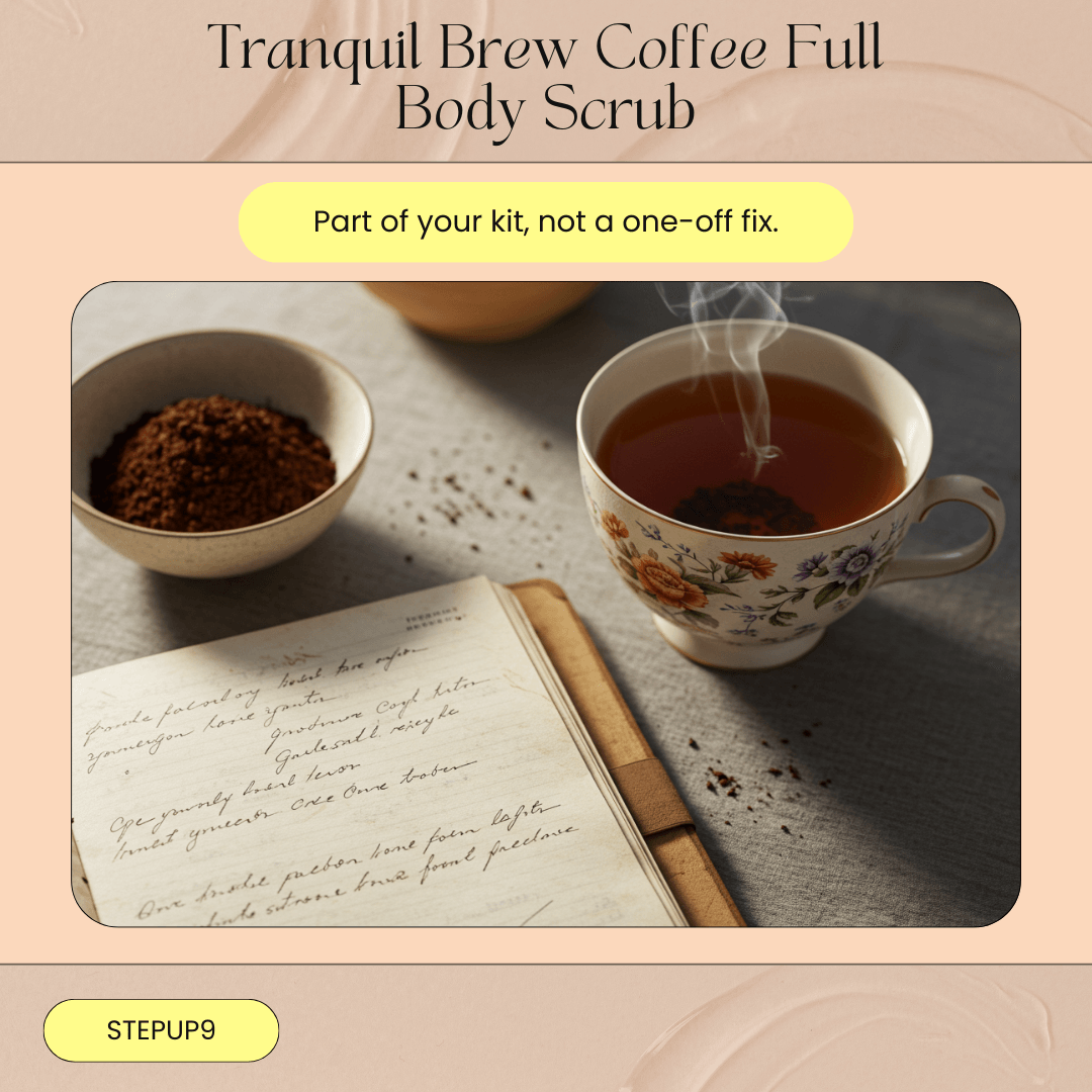 Tranquil Brew Coffee Scrub - Stepup9
