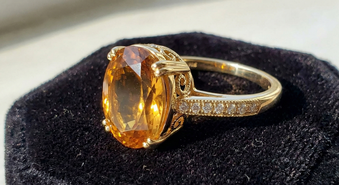 Citrine Ring