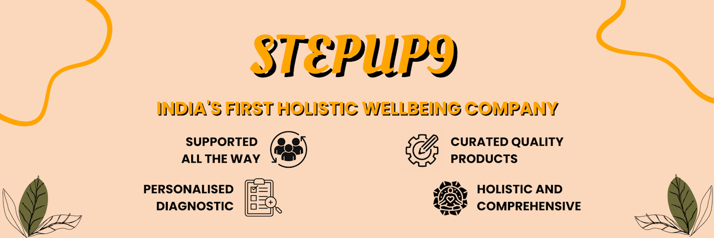 Stepup9 Front Banner, Holistic Wellbeing