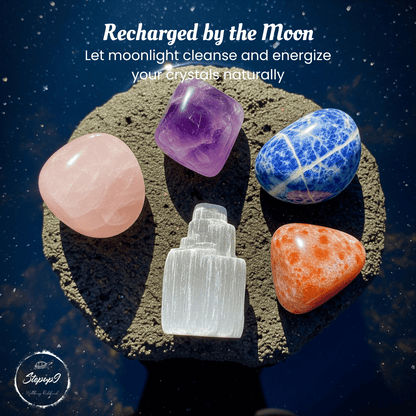 Amethyst and Rose Quartz Mix Tumble Set