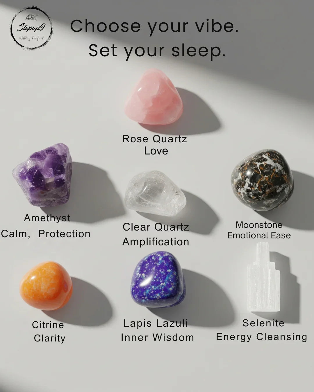 Stepup9's Sleep Crystal Tumbles Set - Stepup9