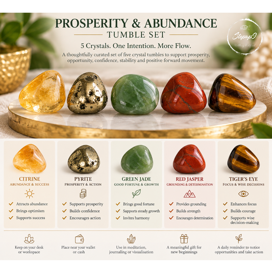 Prosperity and Abundance Tumble Set