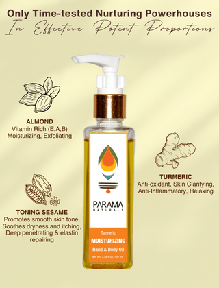 Lavender - Turmeric Moisturizing Hand & Body Oil - Stepup9