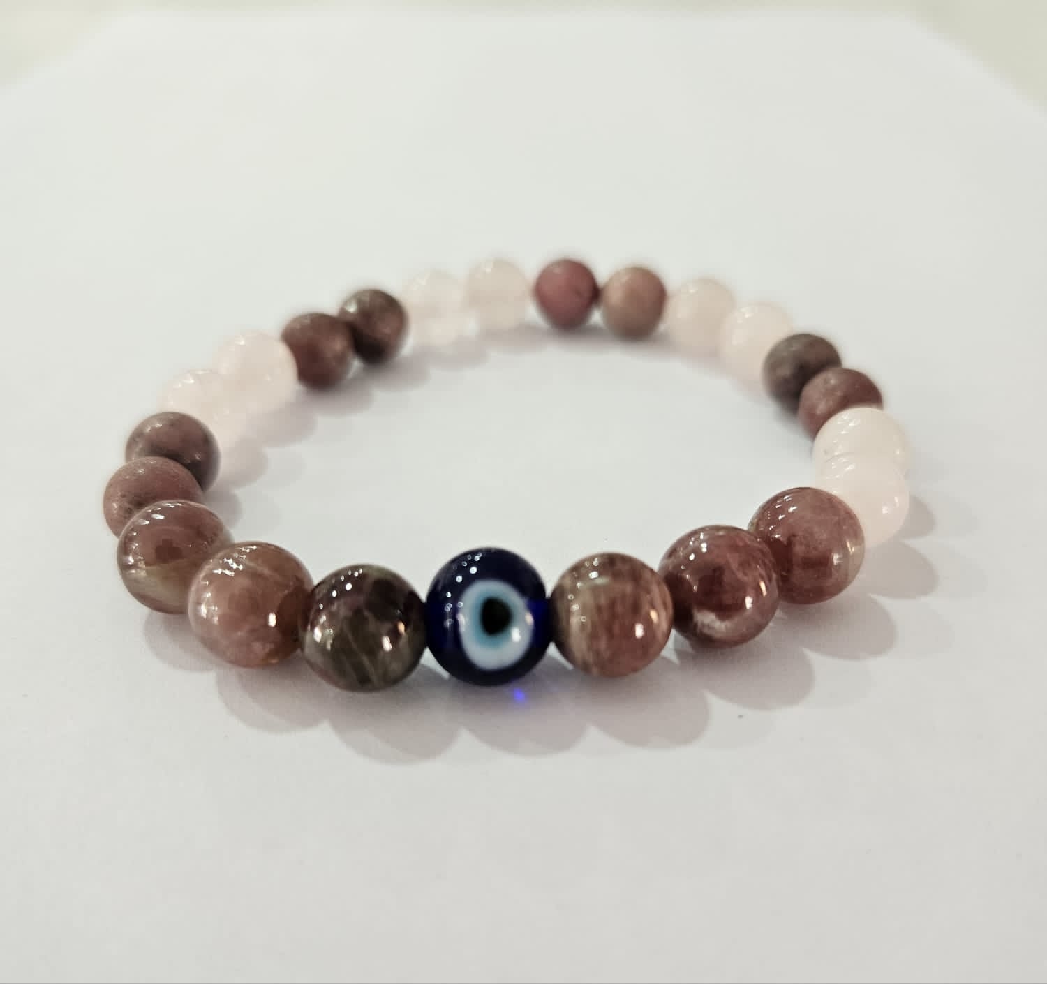 Rose Quartz and Watermelon Tourmaline Bracelet - The Love Infusion - Stepup9